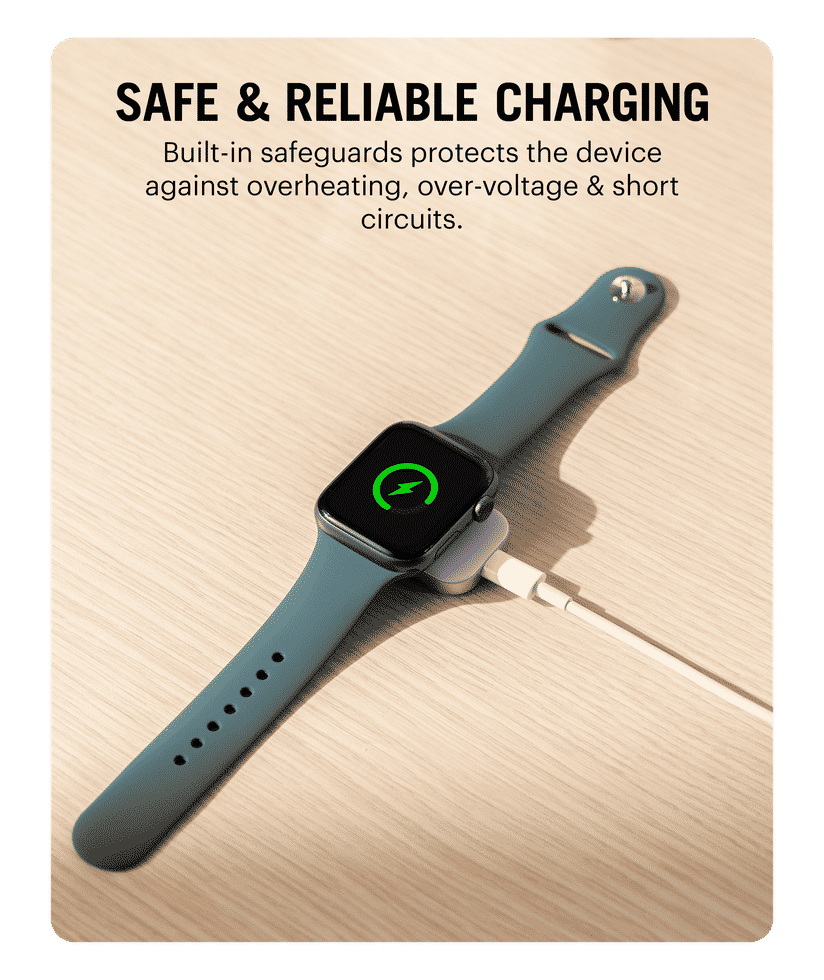 DailyObjects Surge Porto Apple Watch Charger Row Watchband