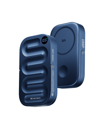 Loop Qi2-Certified MagSafe-Compatible Aluminium Power Bank 10000 mAh - Space Blue