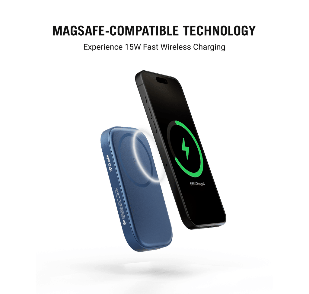 Loop Qi2 MagSafe Aluminium 5000 mAh Power Bank — DailyObjects
