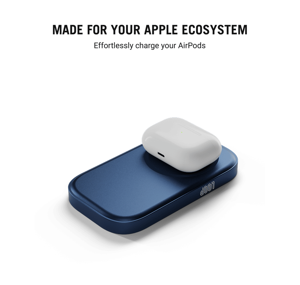 Loop Qi2 MagSafe Aluminium 5000 mAh Power Bank — DailyObjects