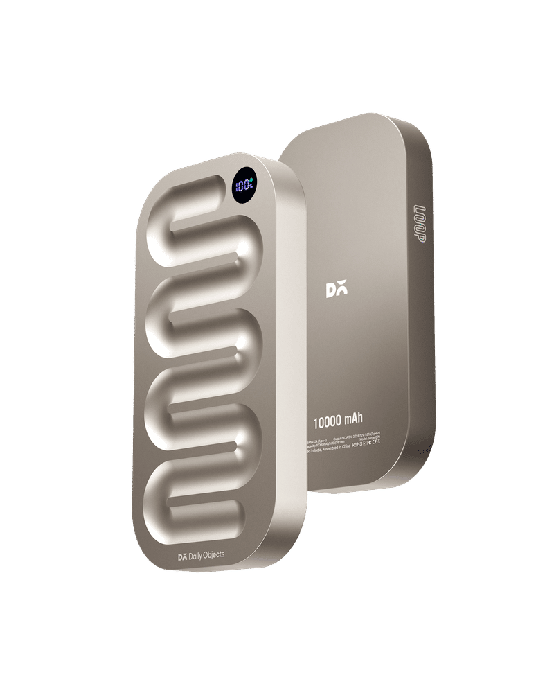 Loop Universal Aluminium Power Bank 10000 mAh - Titanium