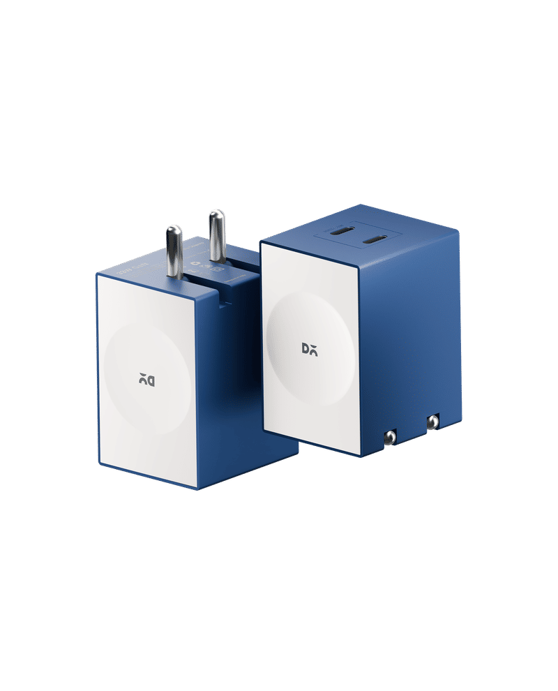 POP 33W Twin Port GaN5 Adapter - Blue