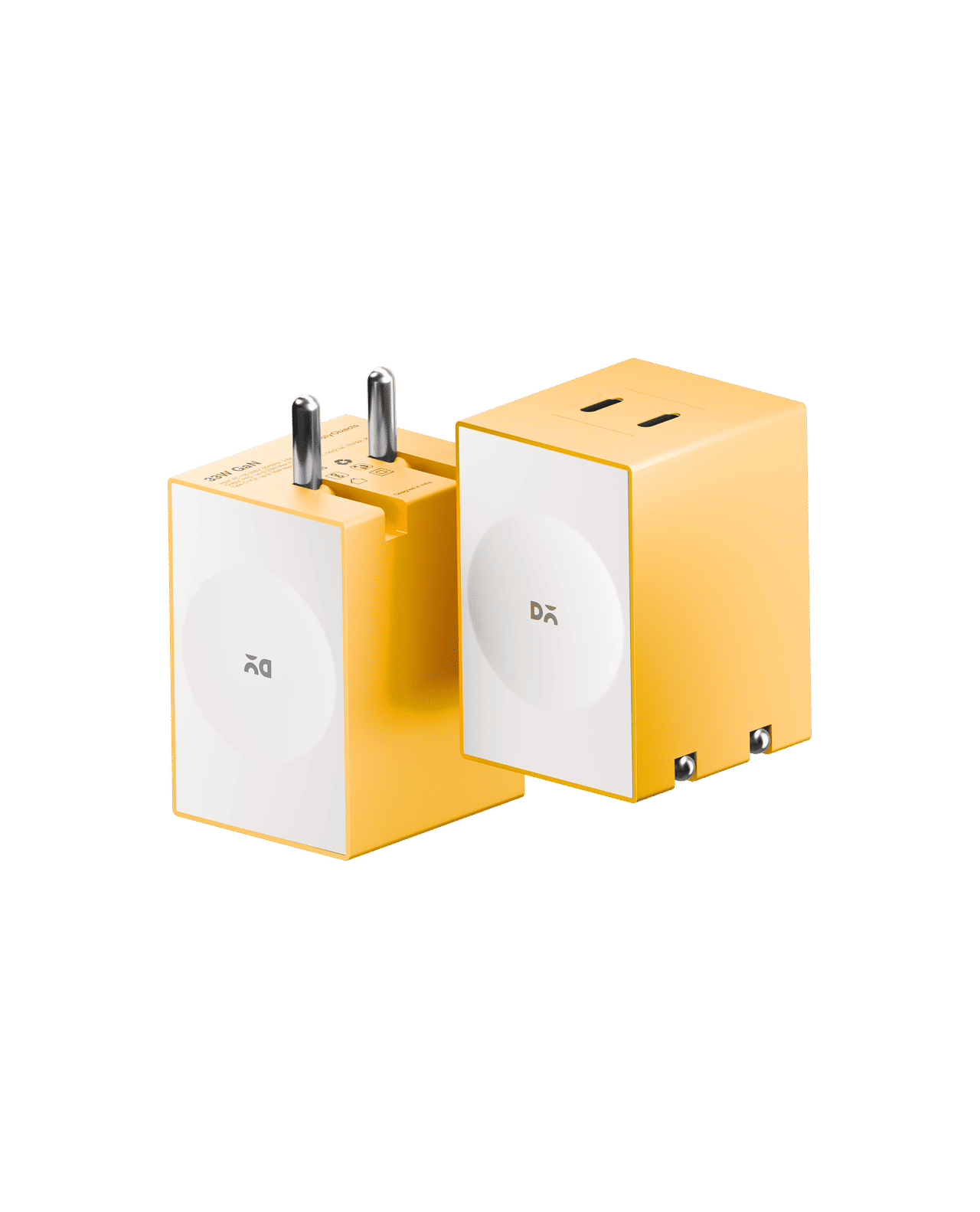 POP 33W Twin Port GaN5 Adapter - Yellow