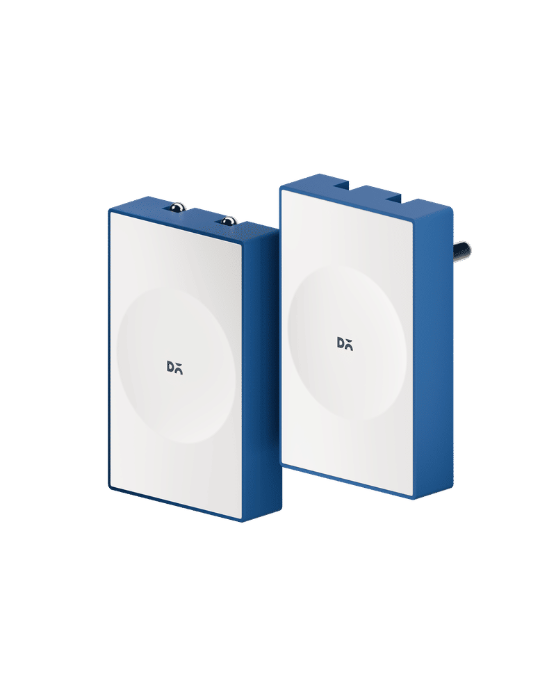 POP 45W Twin Port GaN5 Adapter - Blue