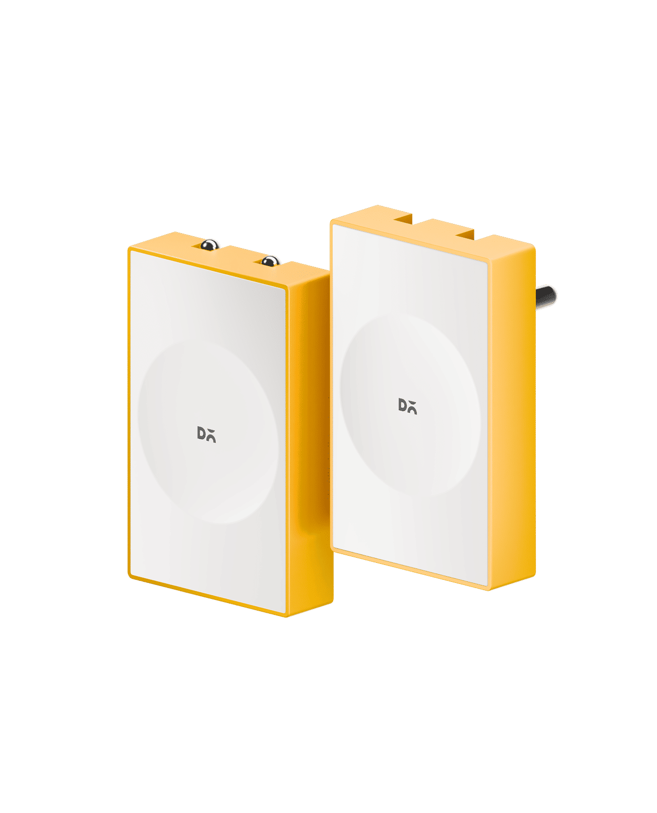 POP 45W Twin Port GaN5 Adapter - Yellow