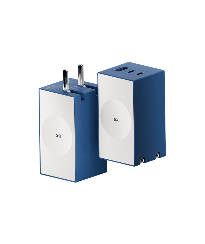 POP 67W Triple Port GaN5 Adapter Blue