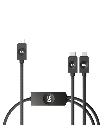 SURGE 140W Kevlar Core Twin Port Type-C Charging Cable