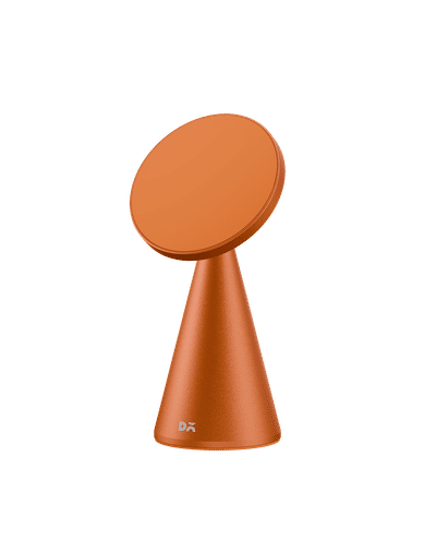 SURGE Conoid Qi2.2-Certified Magsafe-Compatible  Wireless Charger - Cosmic Orange