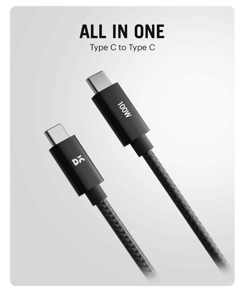 Titanium Loop Qi2 Power Bank 10,000 mAh Kevlar Core 100W USB-C