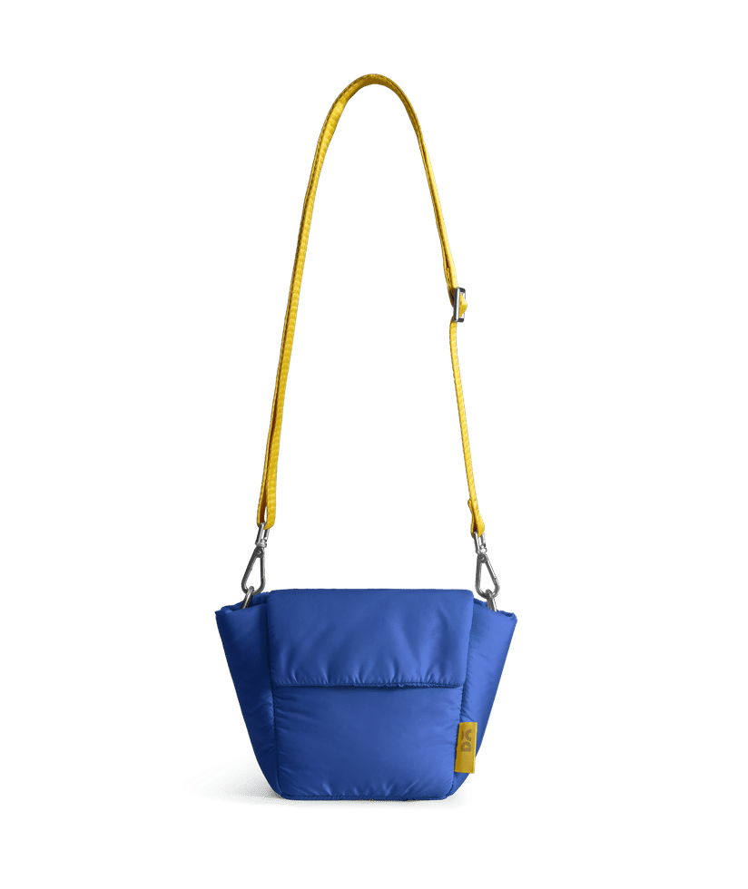 Blue Puft Bucket Sling Bag