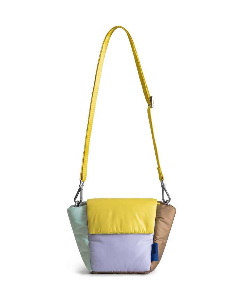 Colourblock Puft Bucket Sling Bag