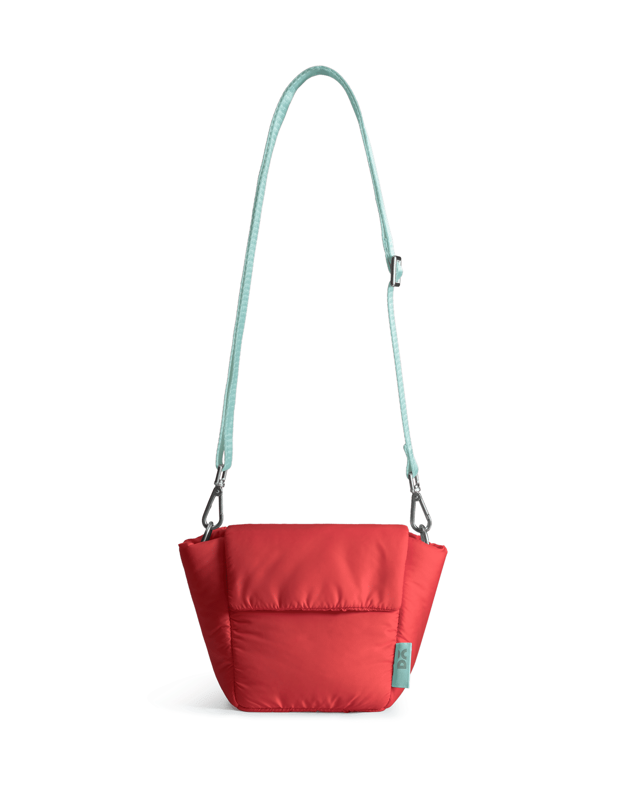 Red Puft Bucket Sling Bag
