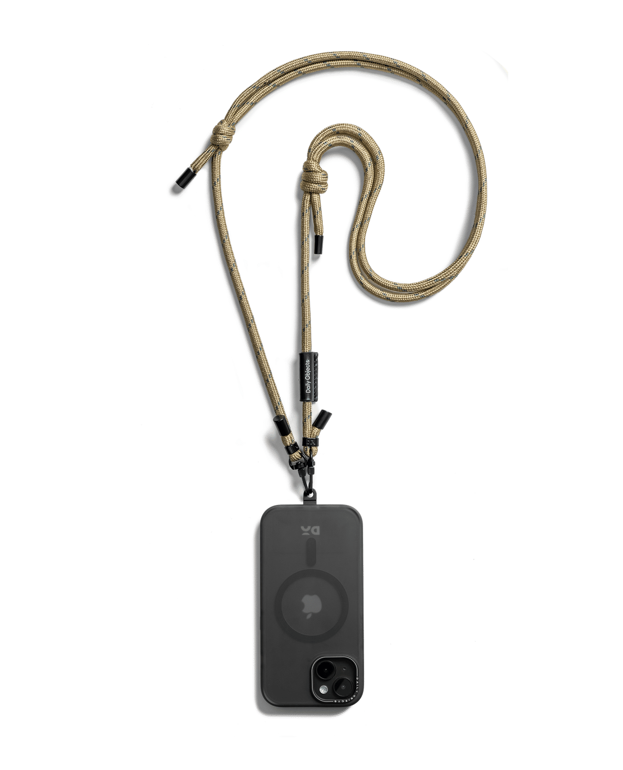 Beige Crossbody Phone Lanyard - Cord