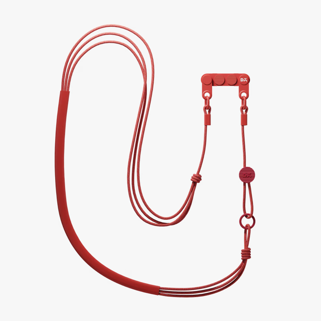 Coral Stack Phone Lanyard