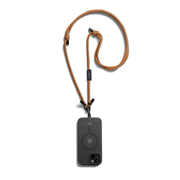 

Orange Crossbody Phone Lanyard - Cord