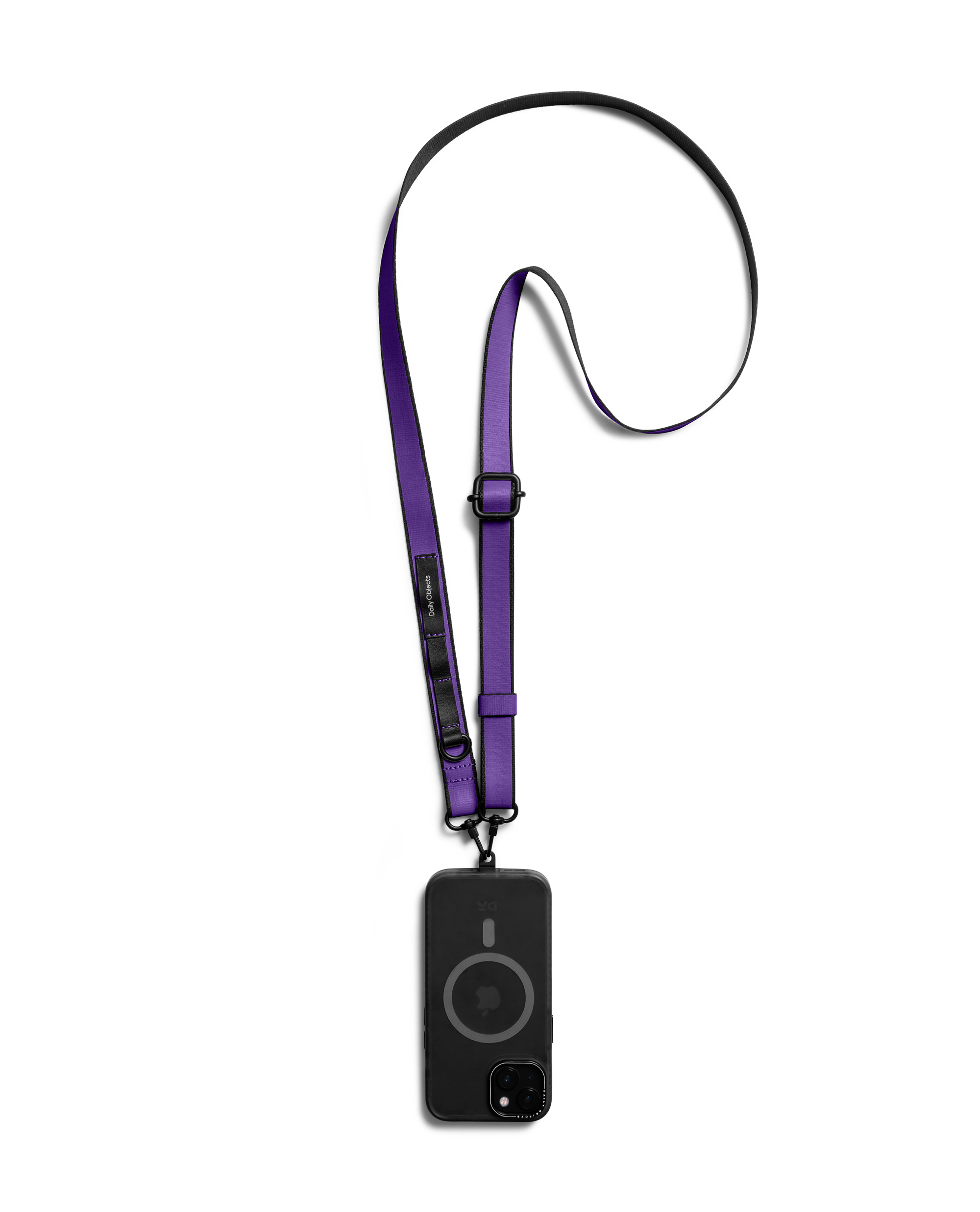 Purple Strobe Lanyards