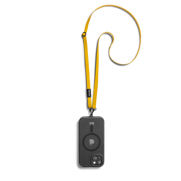 

Yellow Crossbody Phone Lanyard - Strap