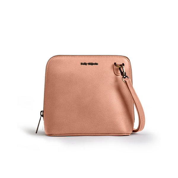 

DailyObjects Blush Vegan Leather - Trapeze Crossbody Bag