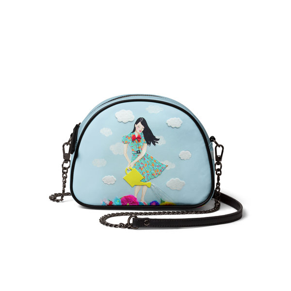 

DailyObjects Girl and Flowers - Arch Crossbody Bag