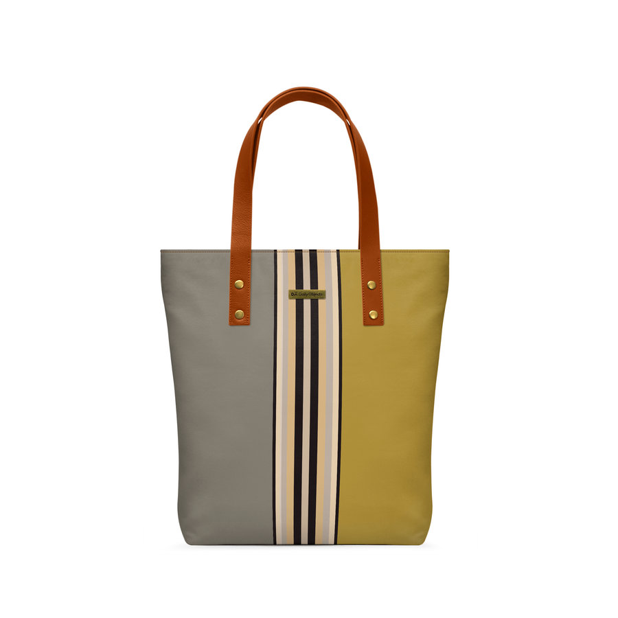 

DailyObjects Olive & Mustard Classic Tote Bag