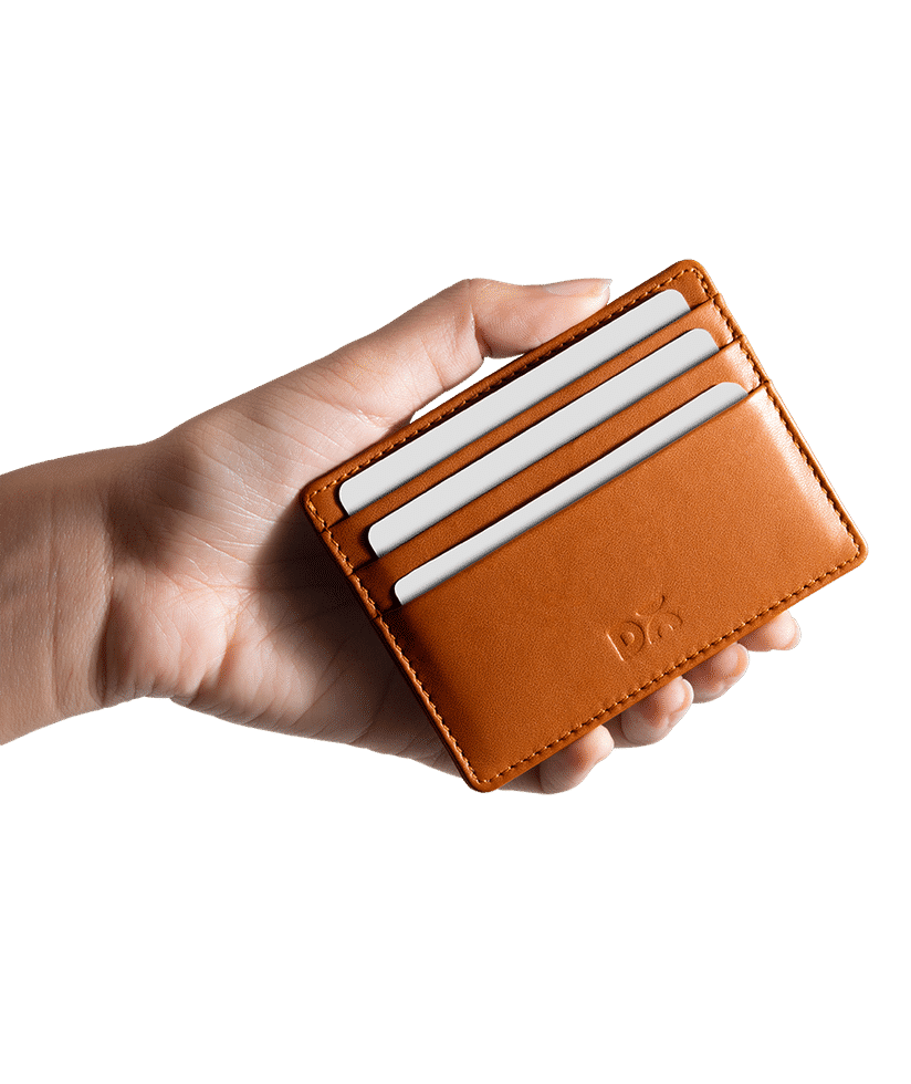 Men's Leather Wallet Large Vertical 2.0 Dark Hunter Brown