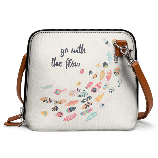 

DailyObjects Feathers 33 - Trapeze Crossbody Bag