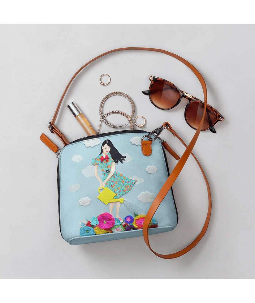 Daily objects sling bag sale