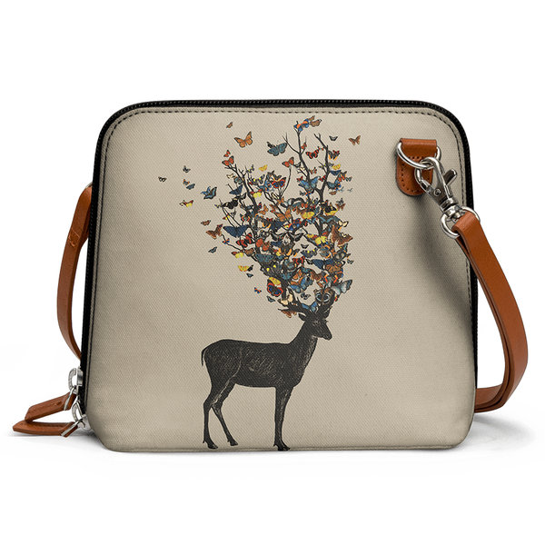 

DailyObjects Wild Nature - Trapeze Crossbody Bag