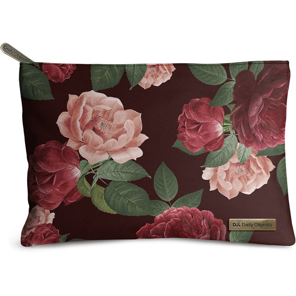 

DailyObjects Lovely Blooms Jumbo Stash Pouch
