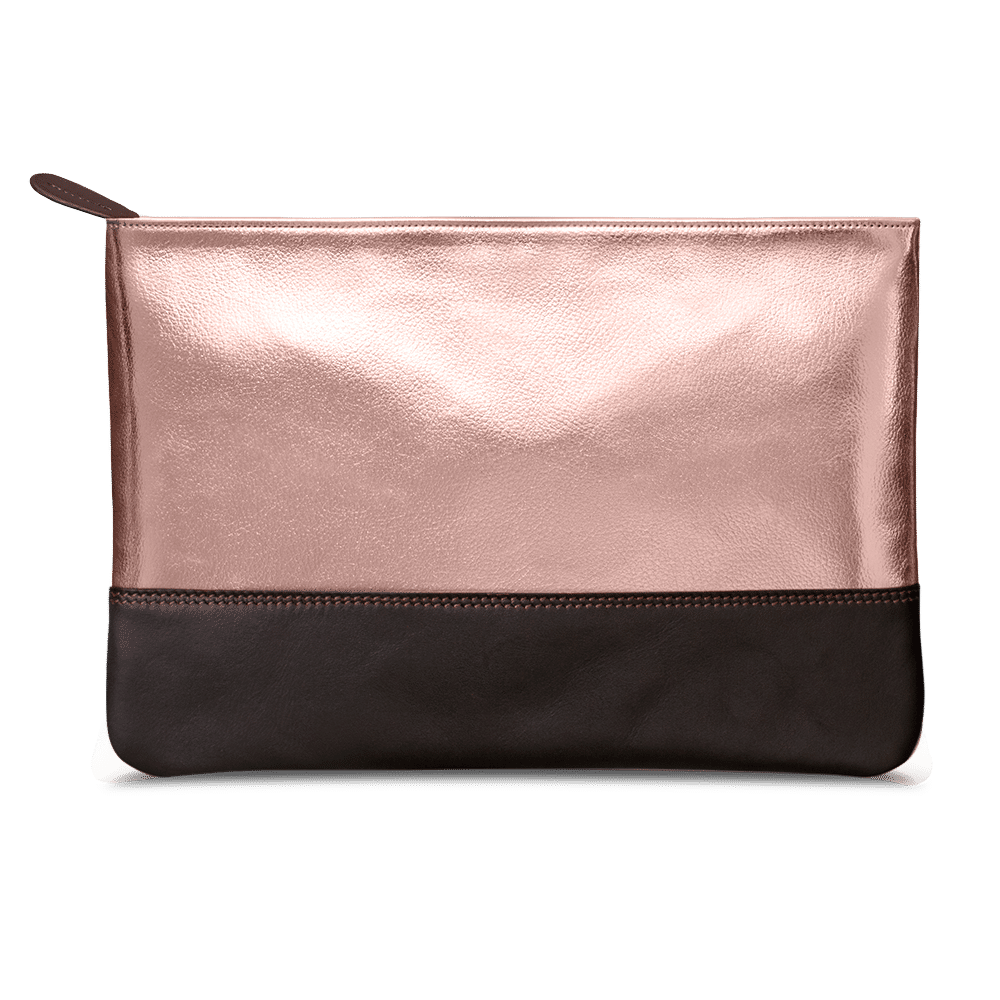 Buy DailyObjects Rose Gold Metallic Women's Classic Wallet | Made with PU  Leather Material | Carefully Handcrafted | Holds up to 12 Cards | Slim and  Easy to Carry in Bag |