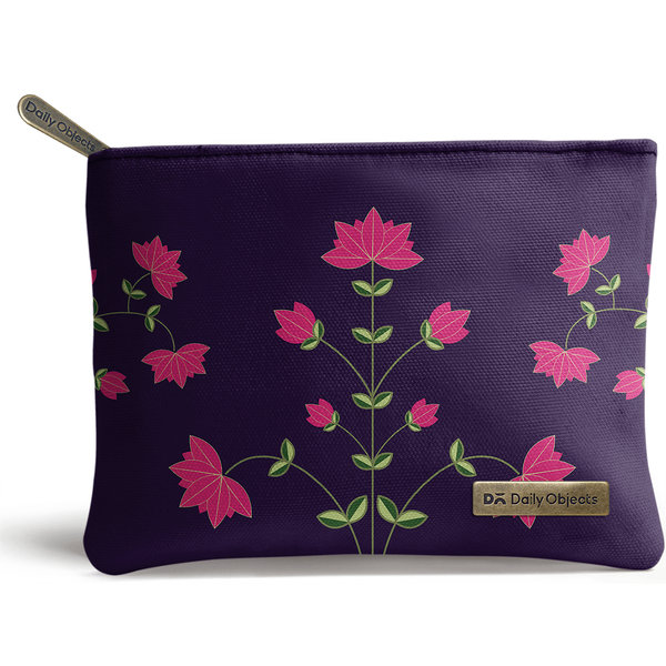 DailyObjects Violet Symmetry Tiny Stash Pouch