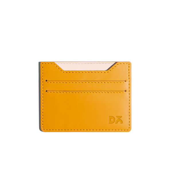 

Chrome Yellow SkinnyFit Vegan Leather Wallet
