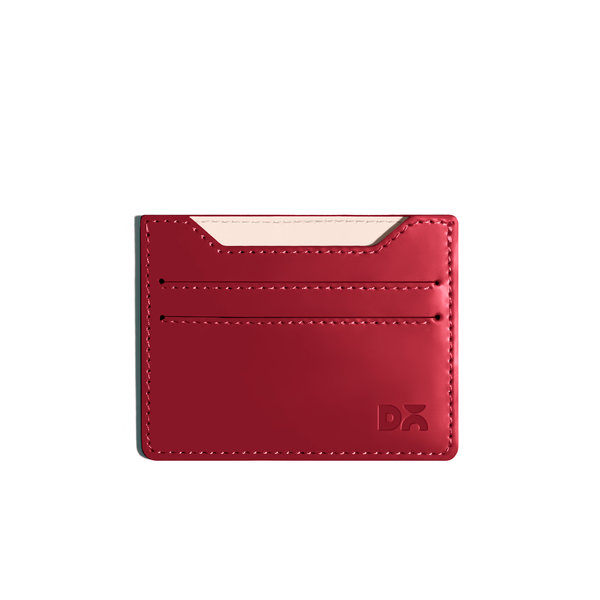 

Crimson Red SkinnyFit Vegan Leather Wallet