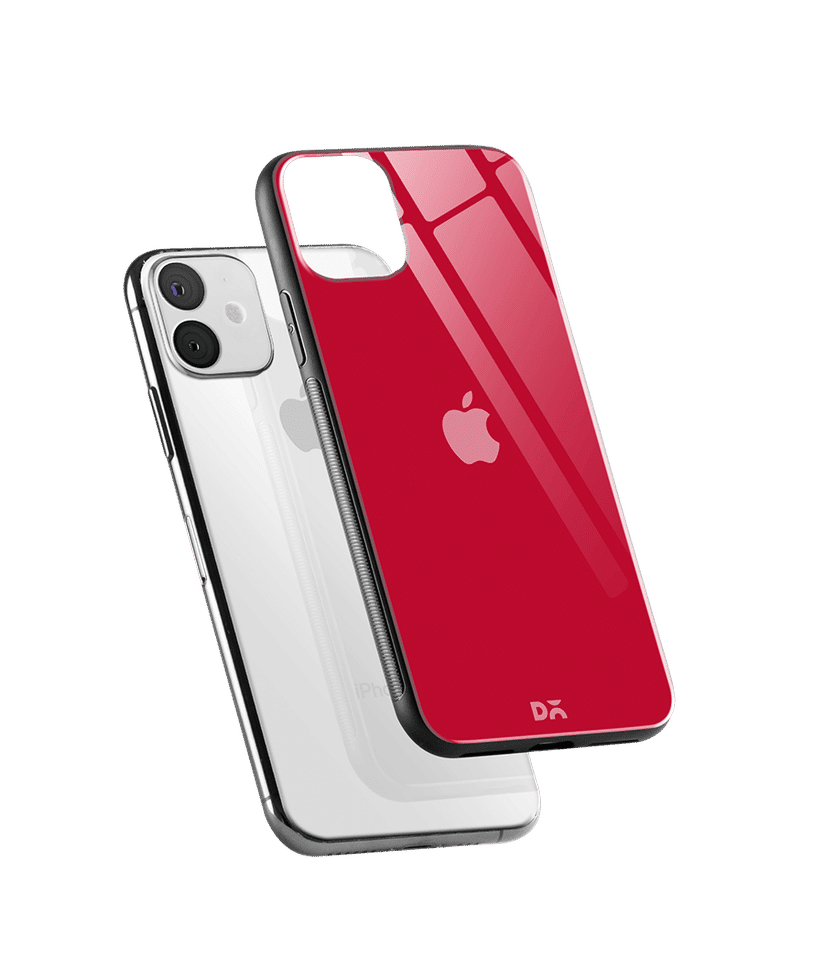 Dailyobjects Original Red Glass Case Cover For Iphone 11 Buy At Dailyobjects
