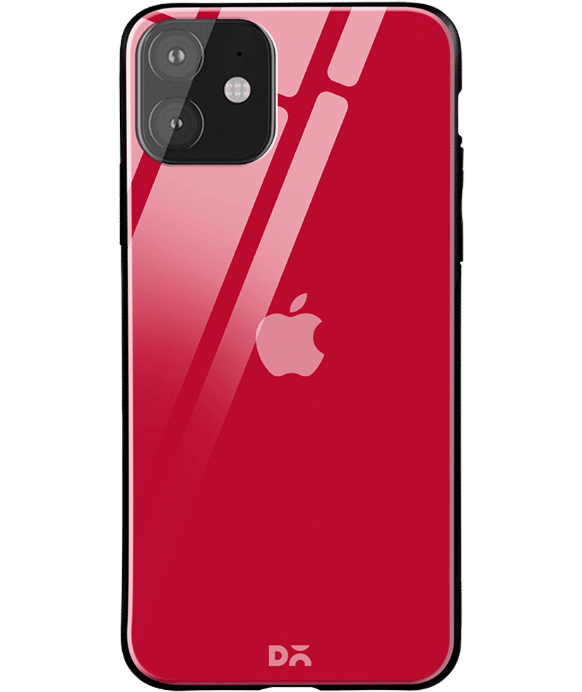 Dailyobjects Original Red Glass Case Cover For Iphone 11 Buy At Dailyobjects