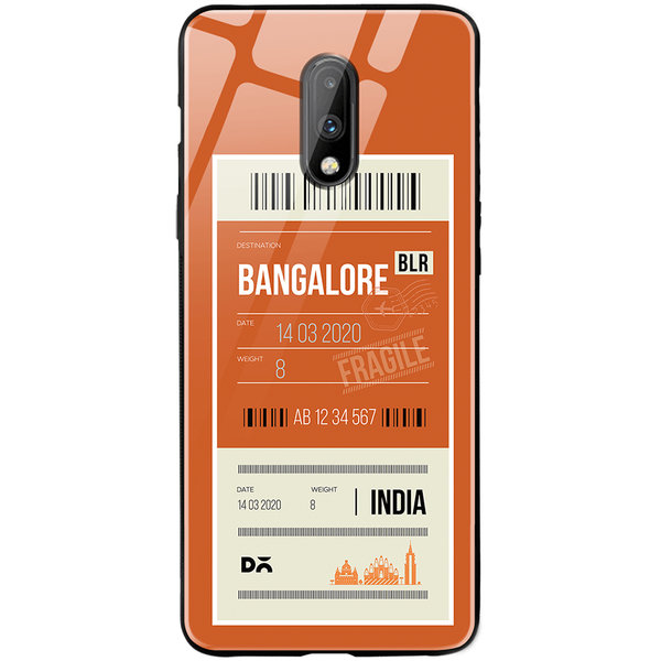 

DailyObjects Bangalore City Tag Glass Case Cover For OnePlus 7