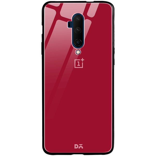 

DailyObjects Brick Red Glass Case Cover For OnePlus 7T Pro