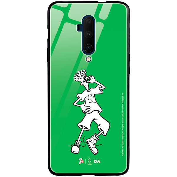 

DailyObjects Cool Fido Glass Case Cover For OnePlus 7T Pro