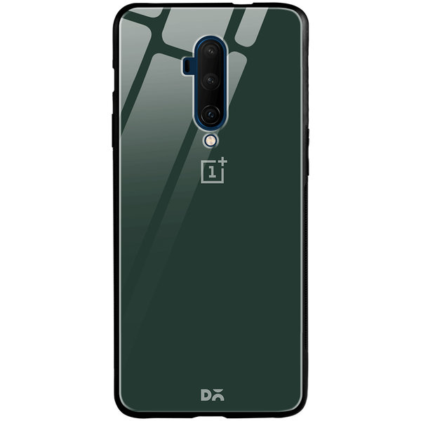 

DailyObjects Dark Green Glass Case Cover For OnePlus 7T Pro