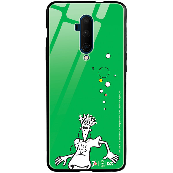 

DailyObjects Fido Bubbles Glass Case Cover For OnePlus 7T Pro