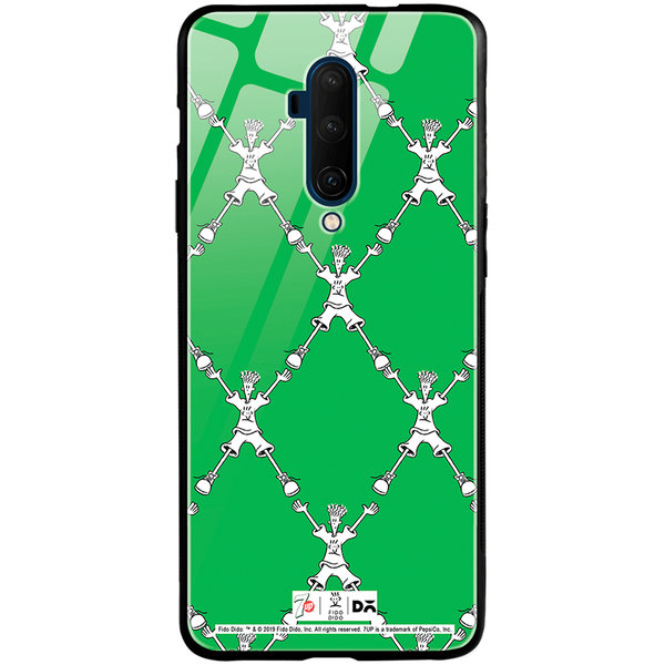 

DailyObjects Fido Diamond Glass Case Cover For OnePlus 7T Pro