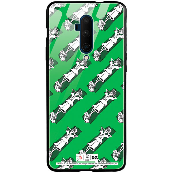 

DailyObjects Fido Relaxing Glass Case Cover For OnePlus 7T Pro