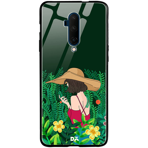 

DailyObjects Forest Girl Glass Case Cover For OnePlus 7T Pro