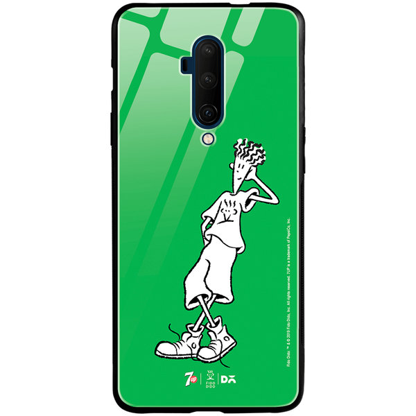 

DailyObjects Relaxed Fido Glass Case Cover For OnePlus 7T Pro