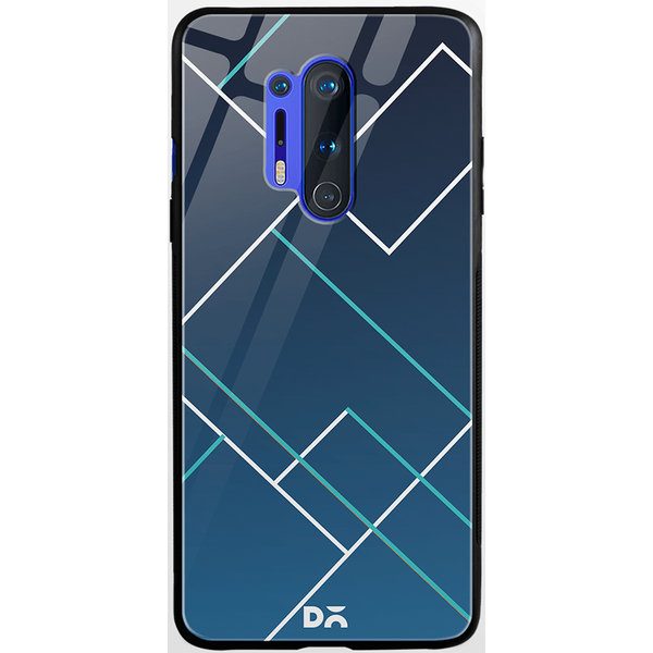 

DailyObjects Nebula Tech Lines Glass Case Cover For OnePlus 8 Pro