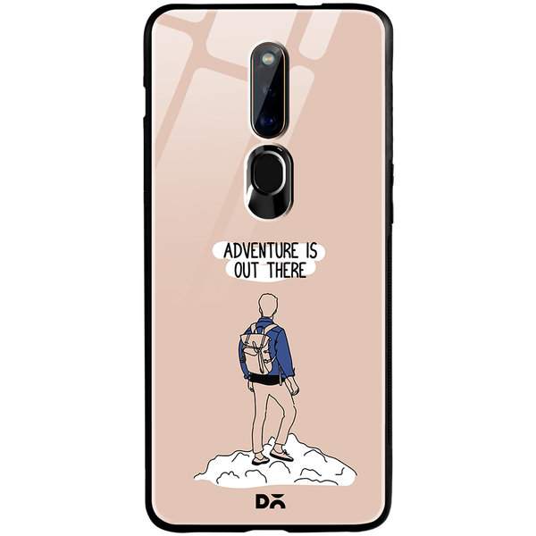 

DailyObjects Adventure Out Glass Case Cover For Oppo F11 Pro
