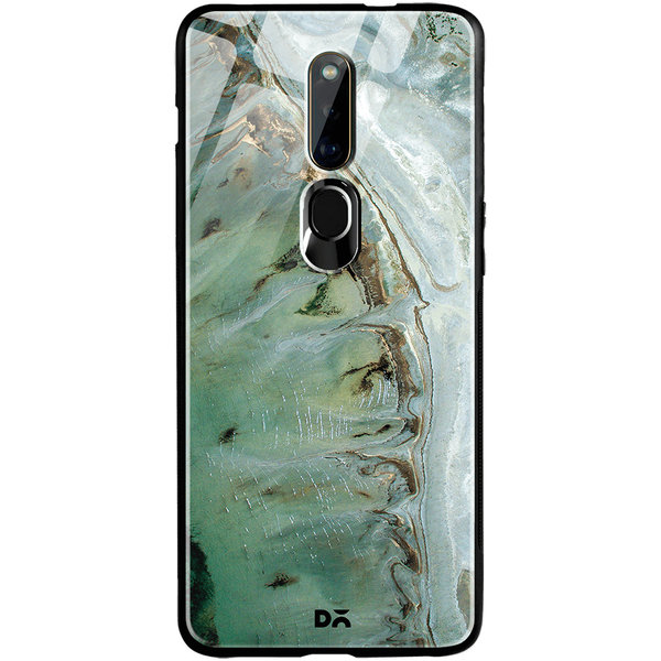 

DailyObjects Beach Marble Glass Case Cover For Oppo F11 Pro