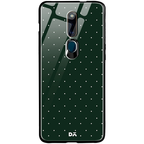 

DailyObjects Constellation Dots Bottle Green Glass Case Cover For Oppo F11 Pro