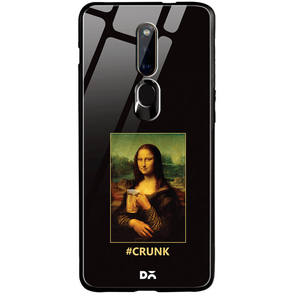 

DailyObjects Crunk Glass Case Cover For Oppo F11 Pro