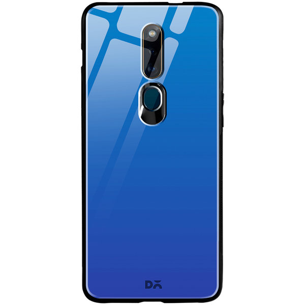 

DailyObjects Deep Sea Gradient Glass Case Cover For Oppo F11 Pro